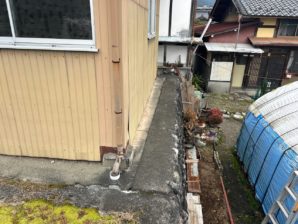 倉庫・裏側境界